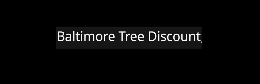 Baltimore Tree  Discount Service